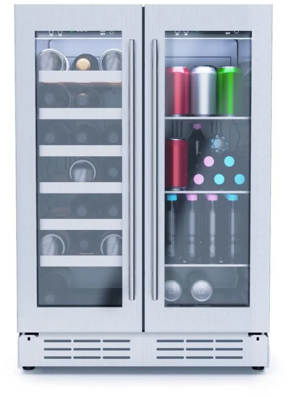 Elica - 23.4 Inch 4.8 cu. ft Beverage Centre Refrigerator in Stainless - EBF52SS1 Stainless