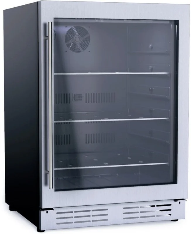 Elica - 23.4 Inch 4.8 cu. ft Beverage Centre Refrigerator in Stainless - EBS51SS1 Stainless