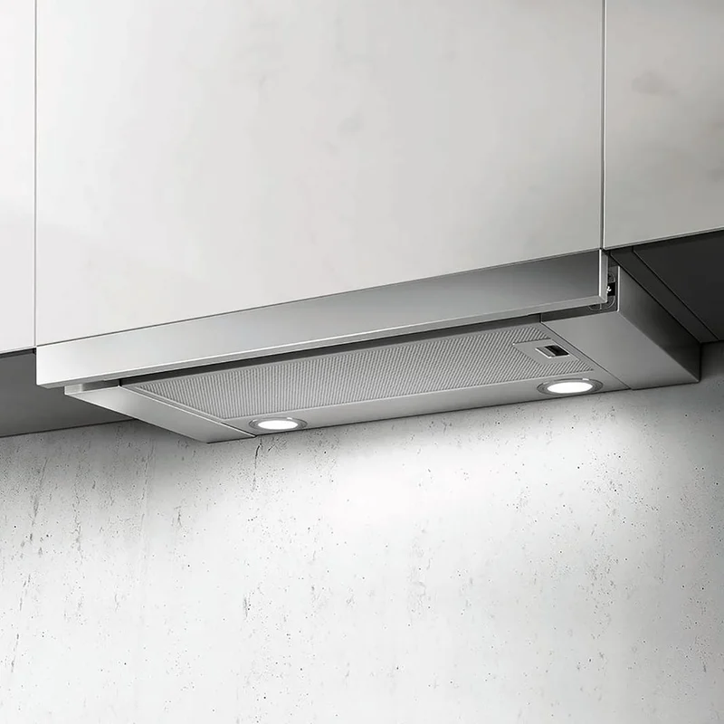 Elica - 23.5625 Inch 400 CFM Under Cabinet Range Vent in Stainless - ETT424SS Stainless