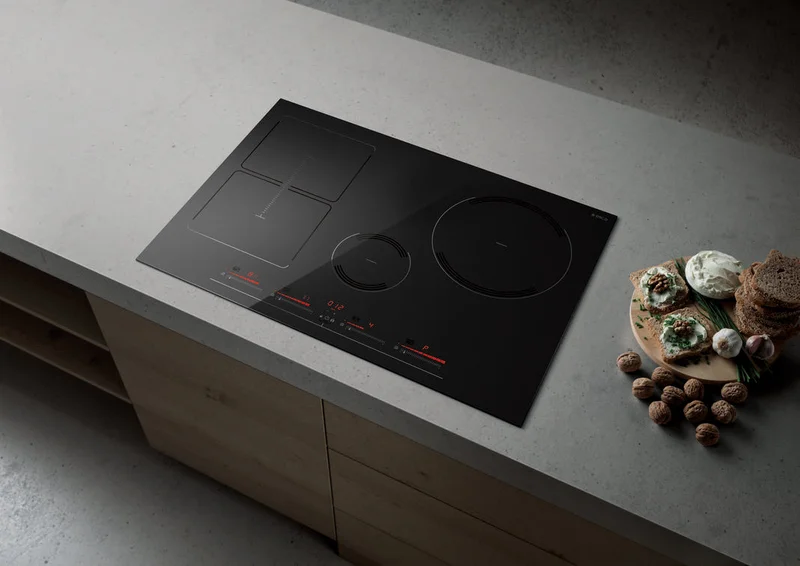 Elica - 29.75 inch wide Induction Cooktop in Black - EGL430BL Black
