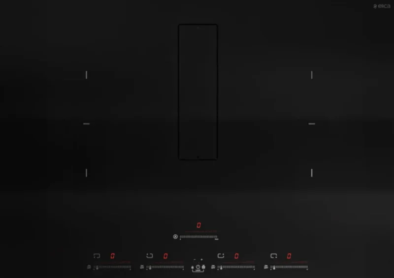 Elica - 30.3 Inch Induction Cooktop in Black - ENF430BL Black