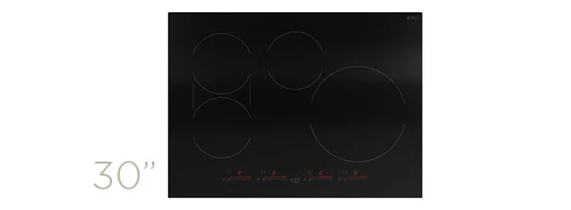 Elica - 30.4 Inch Induction Cooktop in Black - EIV430BL Black