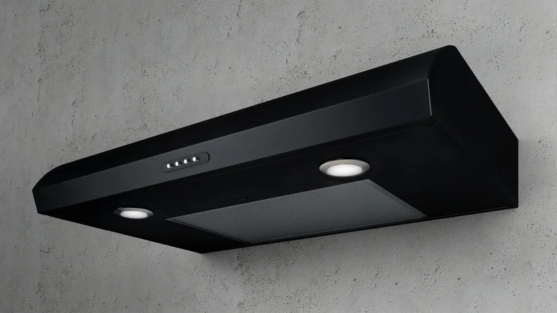 Elica - 30 Inch 280 CFM Under Cabinet Range Vent in Black - ENM230BL Black