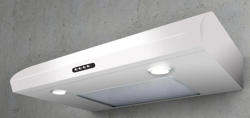 Elica - 30 Inch 280 CFM Under Cabinet Range Vent in White - ENM230WT White