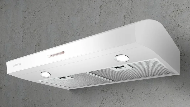 Elica - 30 Inch 300 CFM Under Cabinet Range Vent in White - EAL330W1 White