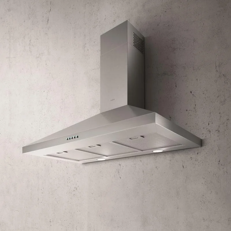 Elica - 30 Inch 400 CFM Wall Mount and Chimney Range Vent in Stainless - EVL430S2 Stainless