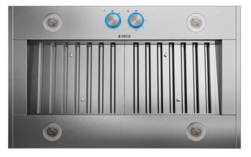 Elica - 34.5 Inch 600 CFM Blower & Insert Vent in Stainless - EAR634SS Stainless