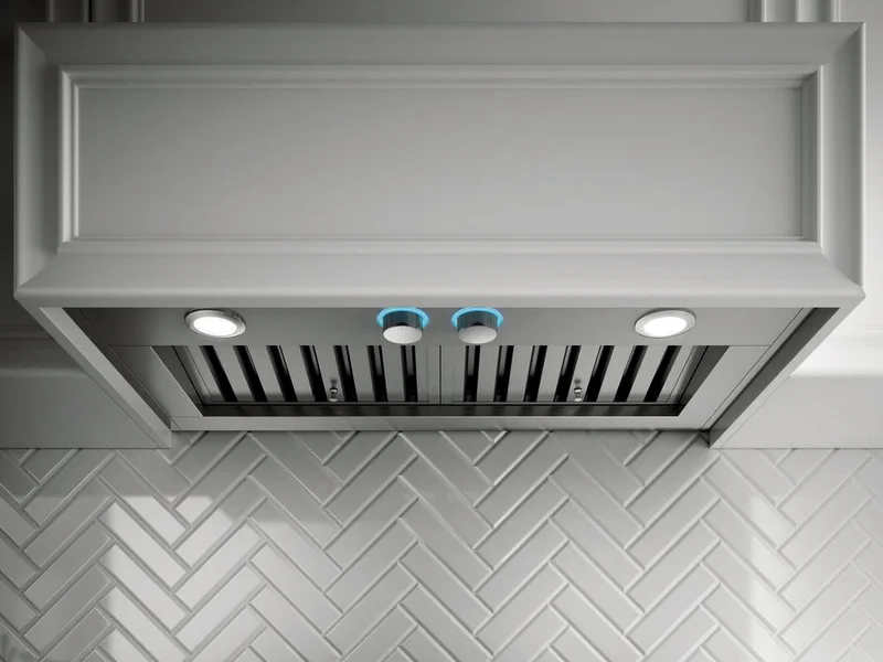 Elica - 34.5 Inch 600 CFM Blower & Insert Vent in Stainless - ETR634SS Stainless