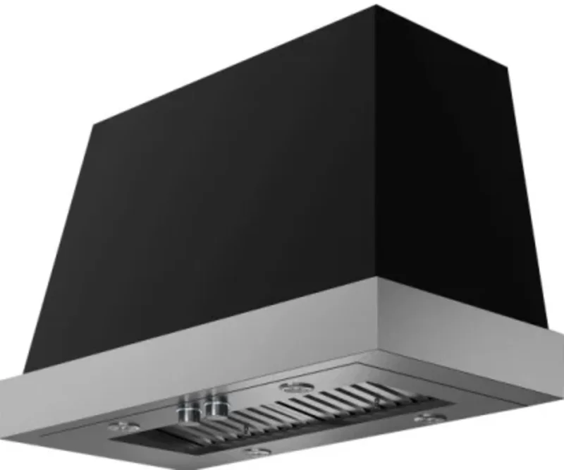 Elica - 36 Inch 1200 CFM Wall Mount and Chimney Range Vent in Black - ETNX36BL Black
