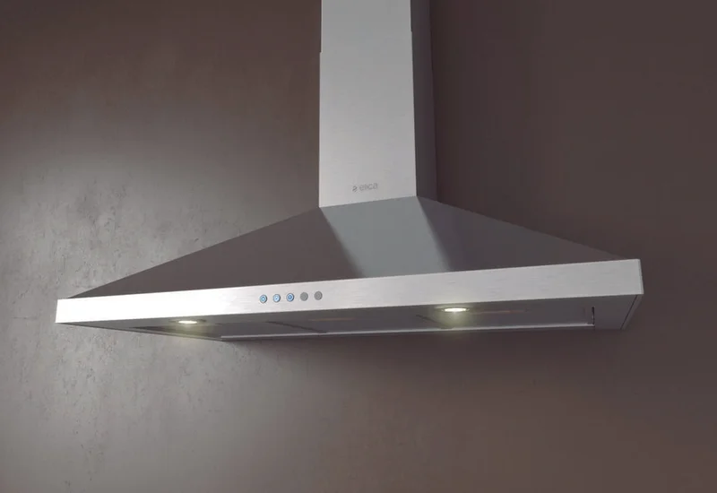 Elica - 36 Inch 400 CFM Wall Mount and Chimney Range Vent in Stainless - EVL436S2 Stainless