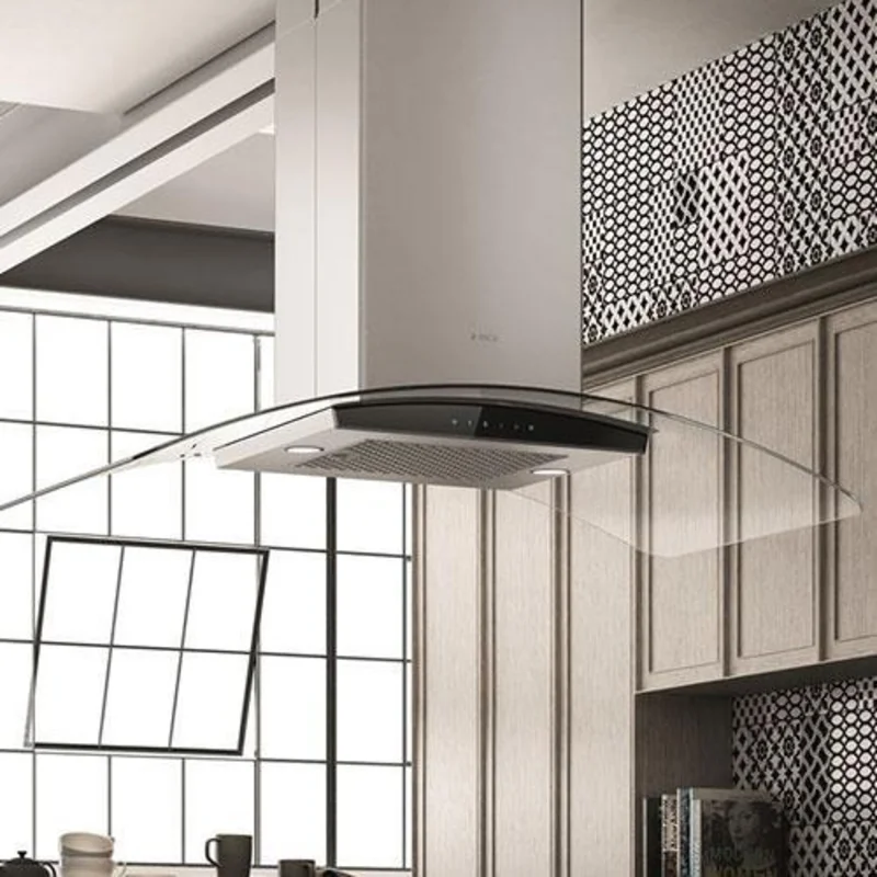 Elica - 36 Inch 600 CFM Island Range Vent in Stainless - ECN636S3 Stainless