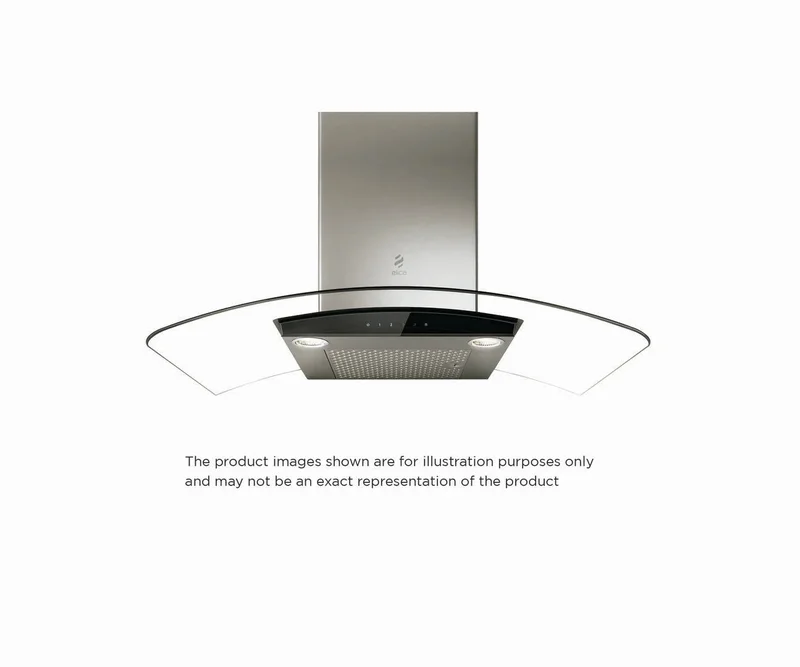 Elica - 36 Inch 600 CFM Wall Mount and Chimney Range Vent in Black Stainless - ECM636SS Black Stainless