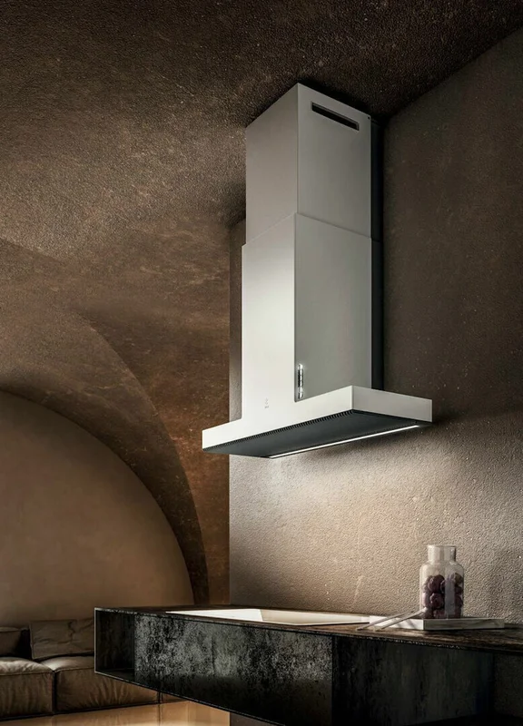 Elica - 36 Inch 600 CFM Wall Mount and Chimney Range Vent in White - EHK636WH White