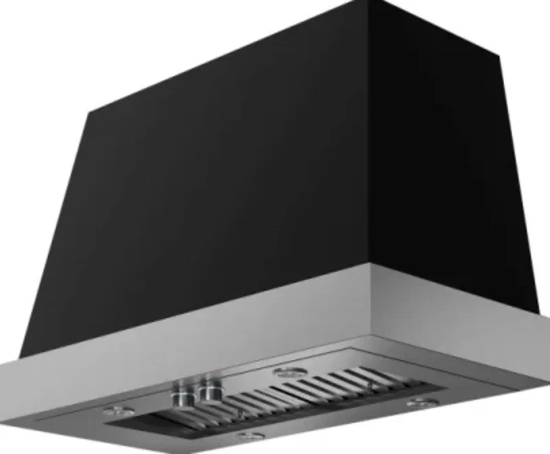 Elica - 48 Inch 1200 CFM Wall Mount and Chimney Range Vent in Black - ETNX48BL Black