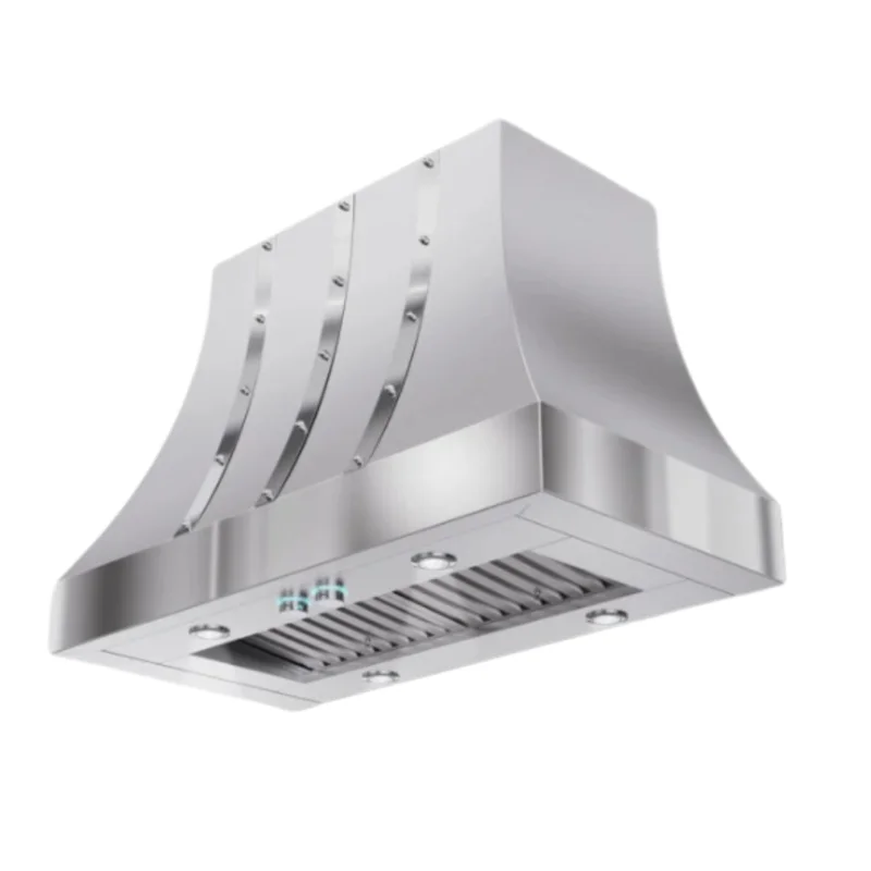 Elica - 48 Inch 1200 CFM Wall Mount and Chimney Range Vent in Stainless - EORX48SS Stainless