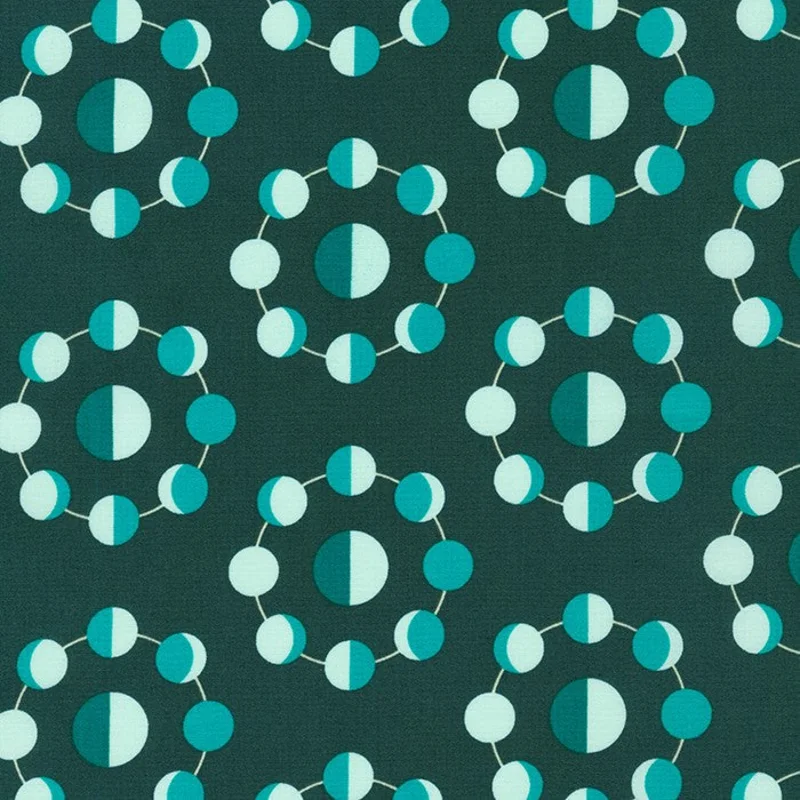 Elizabeth Hartman PLANETARIUM: Emerald (1/4 Yard)