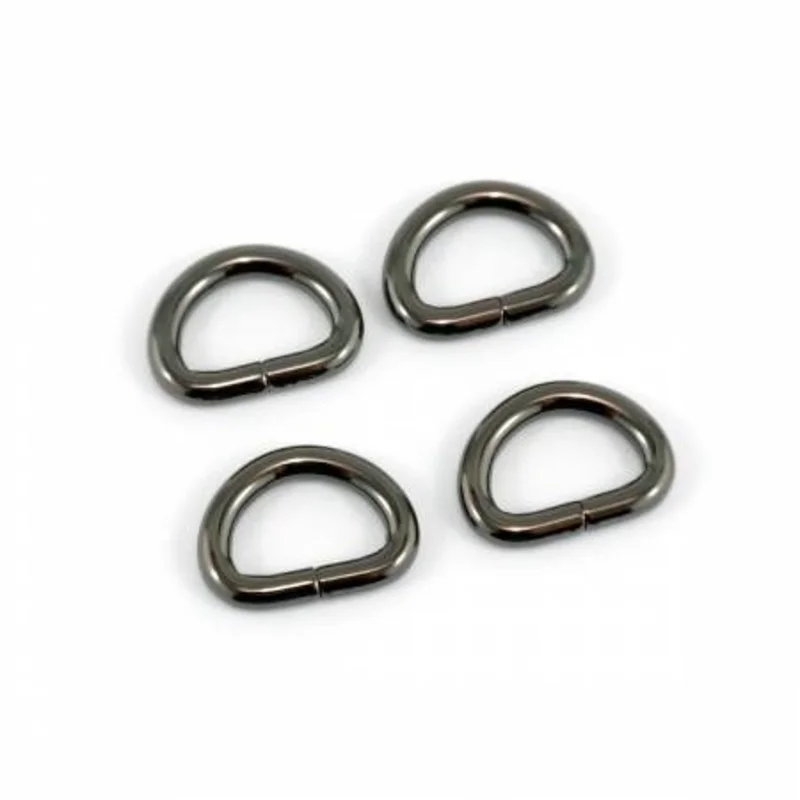 Emmaline Bags: 1/2" D-rings-Gunmetal