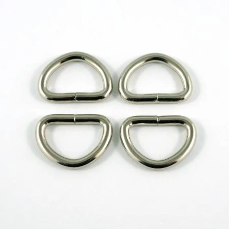 Emmaline Bags: 1/2" D-rings-Nickel