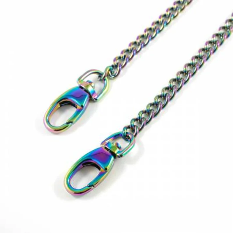 Emmaline Bags: Purse Chain with Hooks 44"-Rainbow