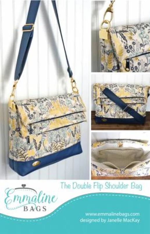 Emmaline Bags: The Double Flip Shoulder Bag