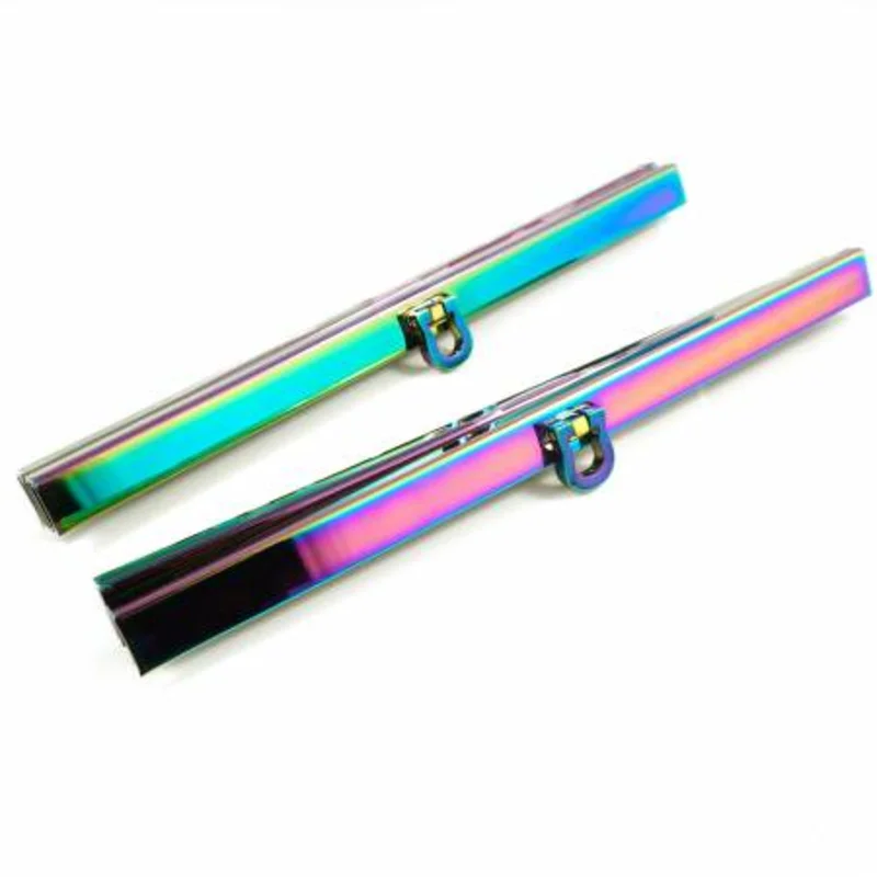 Emmaline Bags: Wallet Closure 7.5" wide-Rainbow