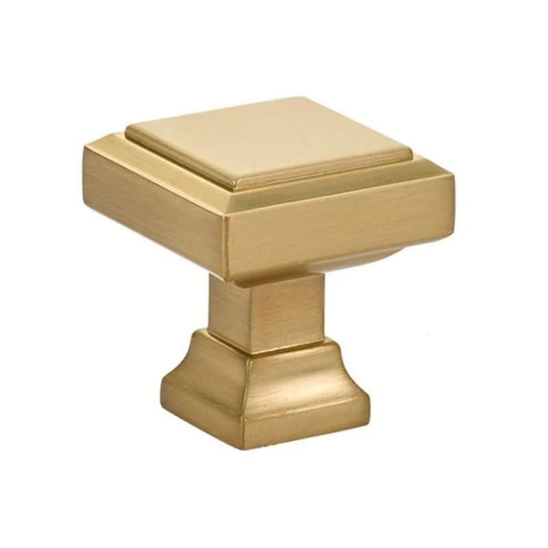 Emtek - Geometric Collection - Geometric Square Cabinet Knob