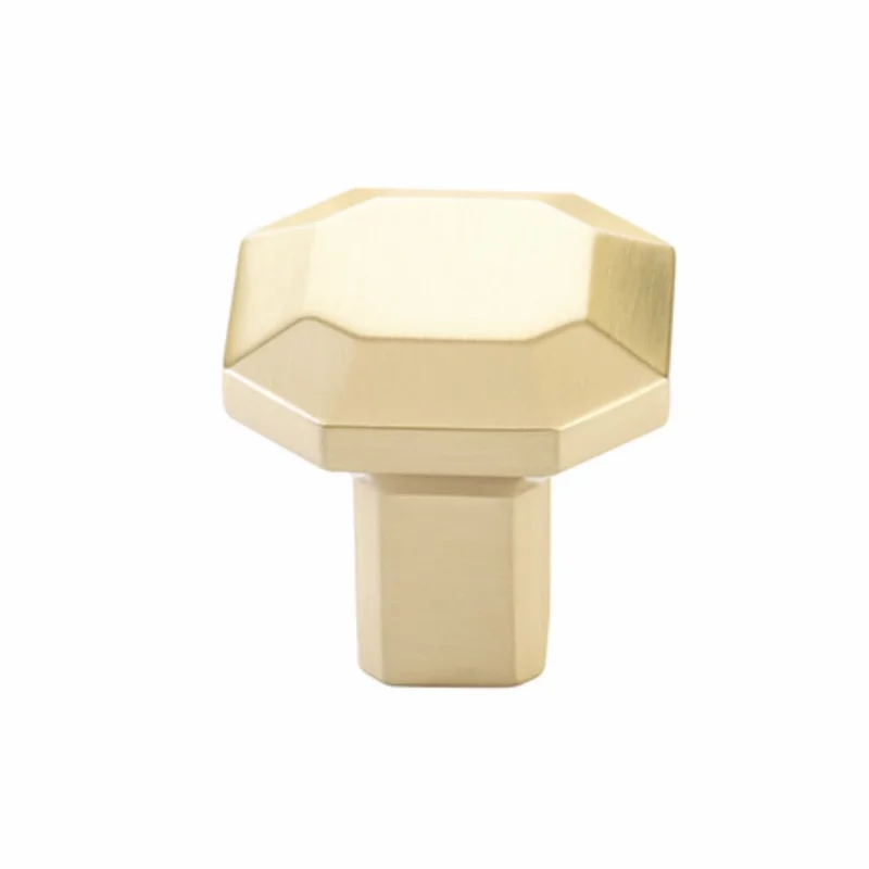 Emtek - Hollywood Regency Collection - Riviera Square Cabinet Knob