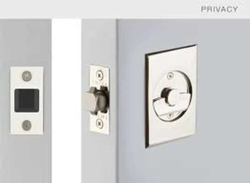 Emtek Rectangular Pocket Door Tubular Lock