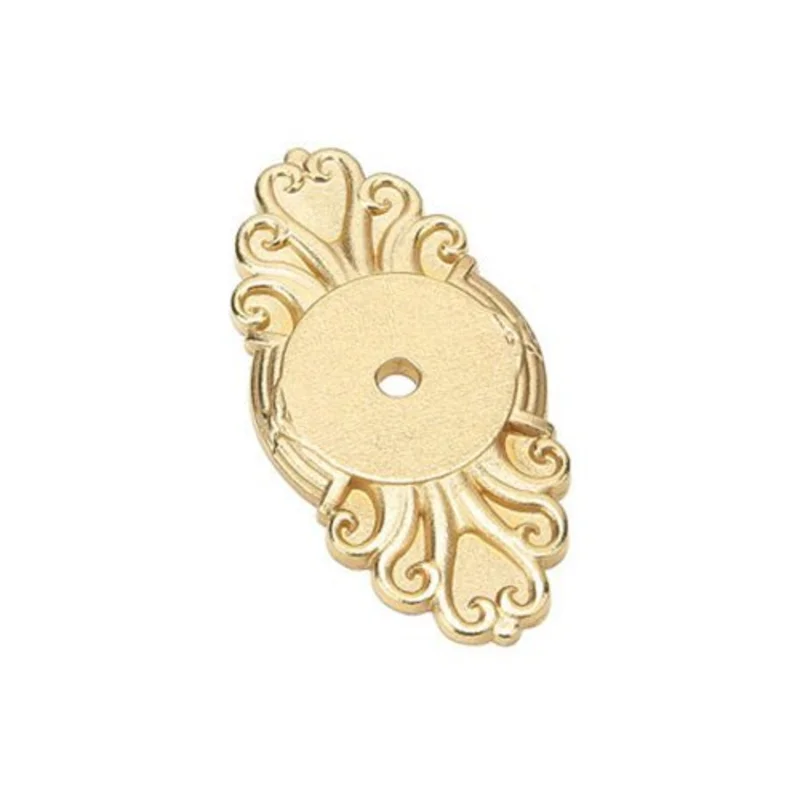 Emtek - Ribbon & Reed Collection - Backplate For Cabinet Knob
