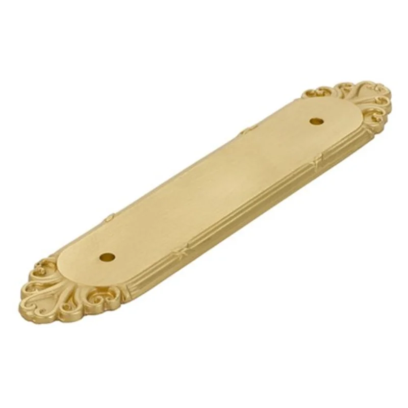 Emtek - Ribbon & Reed Collection - Backplate For Cabinet Pull