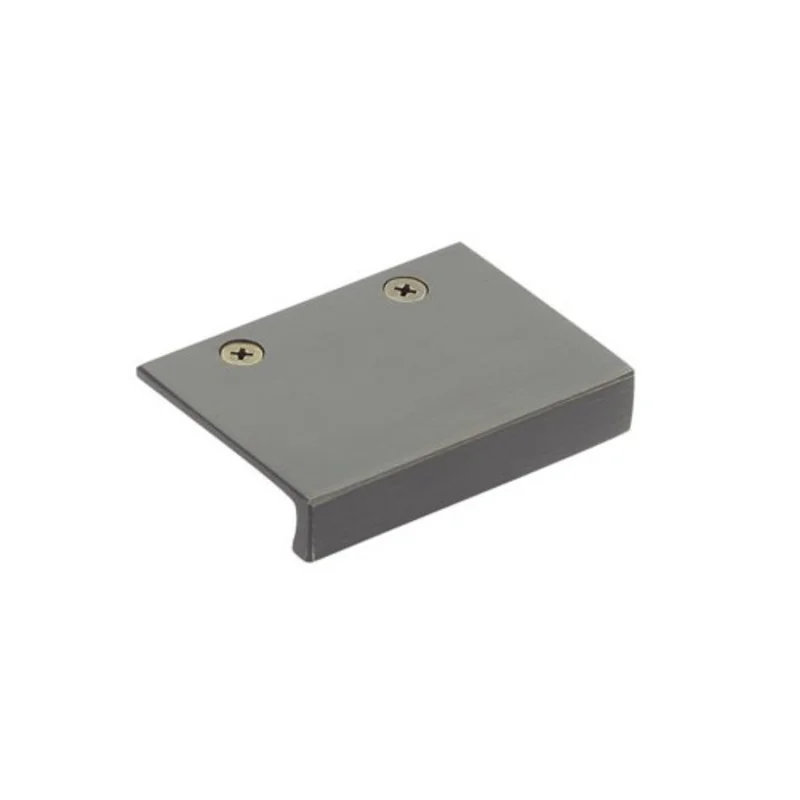 Emtek - Sandcast Bronze Collection - Rustic Modern Edge Pull