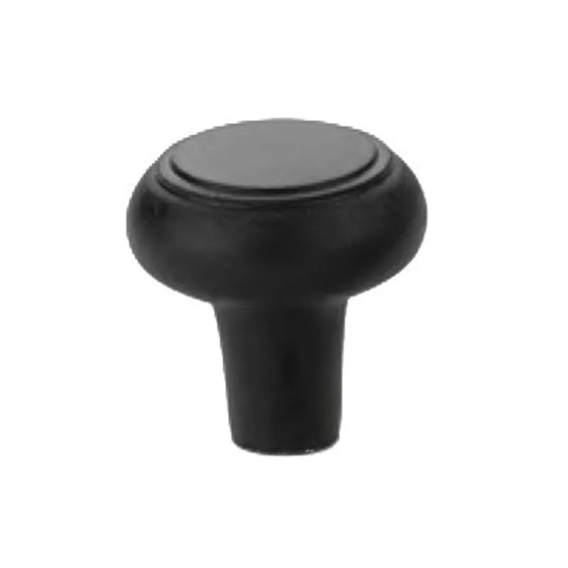 Emtek - Sandcast Bronze Collection - Sandcast Bronze Barn Cabinet Knob