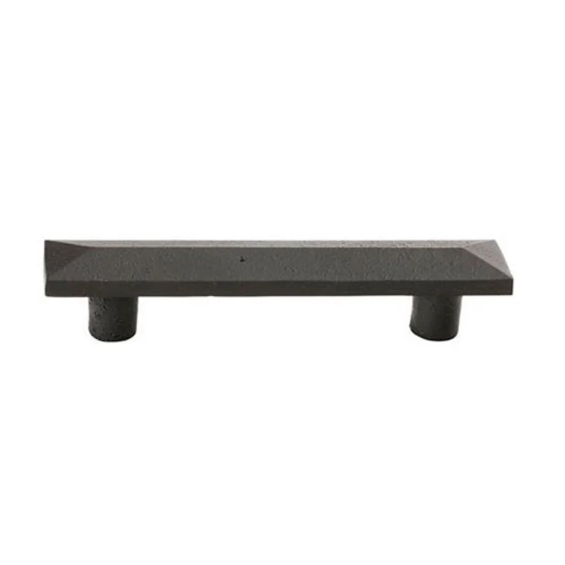 Emtek - Sandcast Bronze Collection - Sandcast Bronze Pyramid Cabinet Pull
