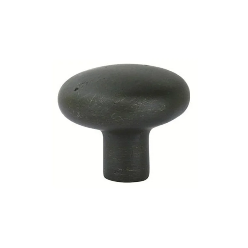 Emtek - Sandcast Bronze Collection - Sandcast Bronze Round Cabinet Knob