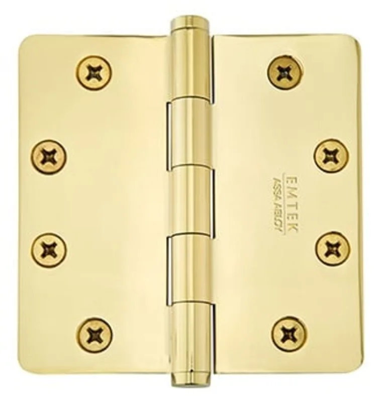 Emtek - Solid Brass Hinges - Residential Duty Plain Bearing Hinges (Pairs)