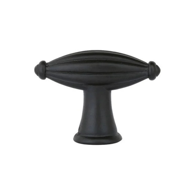 Emtek - Tuscany Bronze Collection - Tuscany Bronze Fluted T-Knob Cabinet Knob