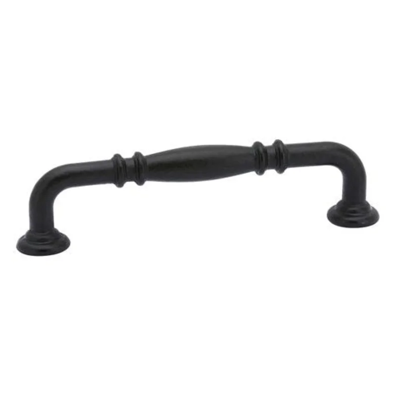 Emtek - Tuscany Bronze Collection - Tuscany Bronze Ribbed Cabinet Pull