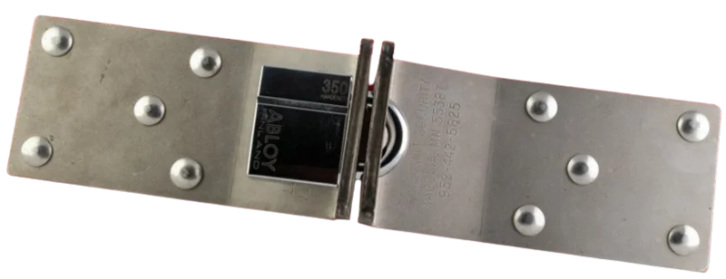 Enforcer 8000 Rear Door Hasp Lock for Trailers and Containers