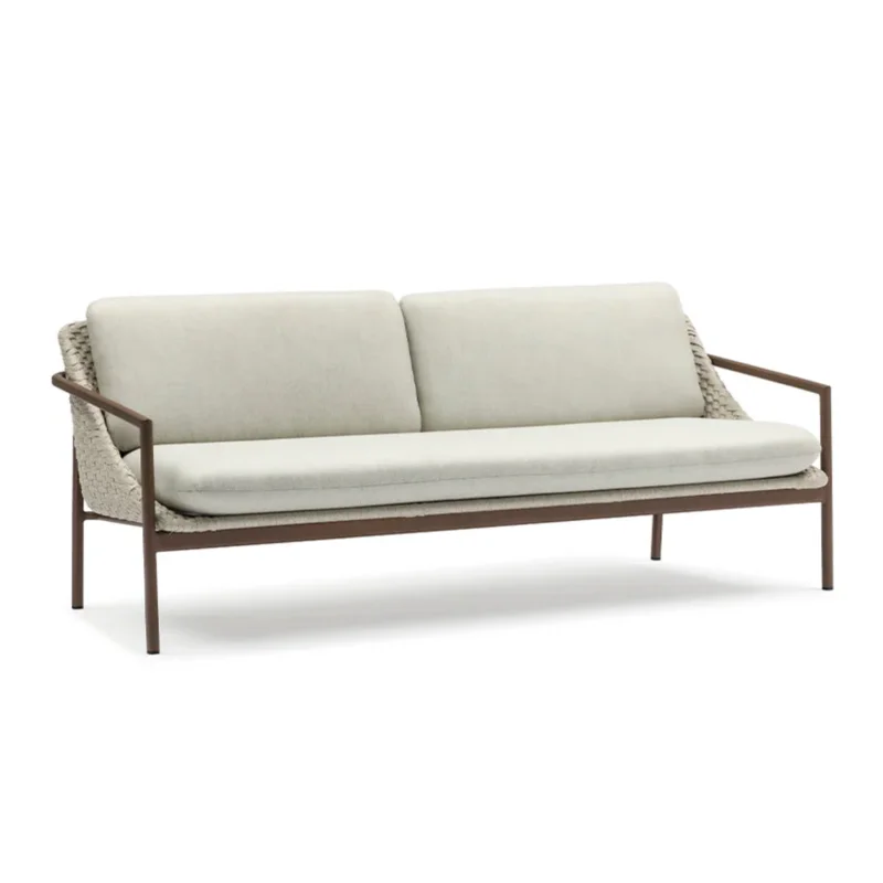 Enjoy Sofa, Bronze Aluminum