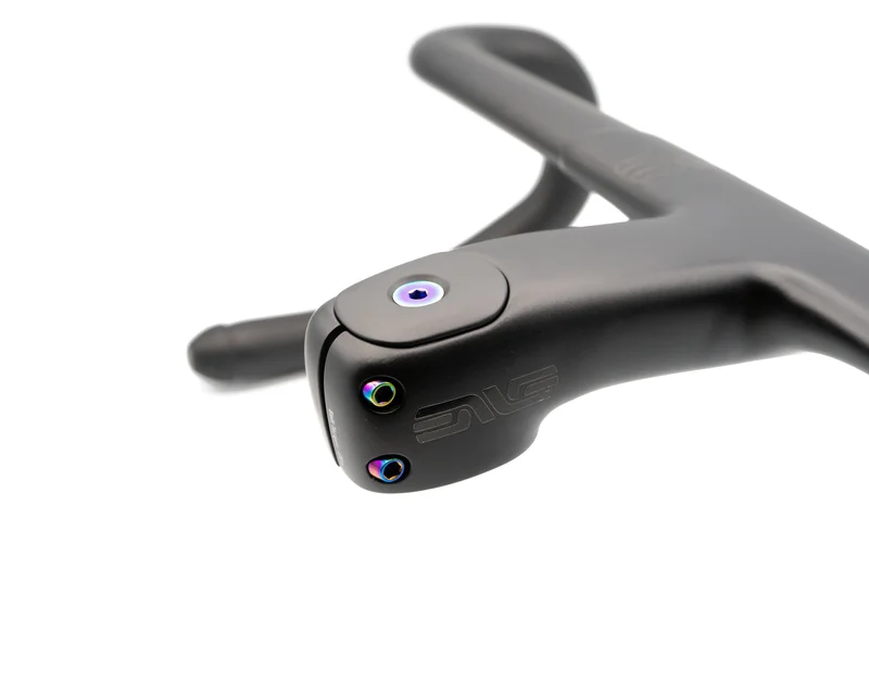 Enve SES One-Piece Handlebar Bolt Kit - Titanium Rainbow Oil Slick