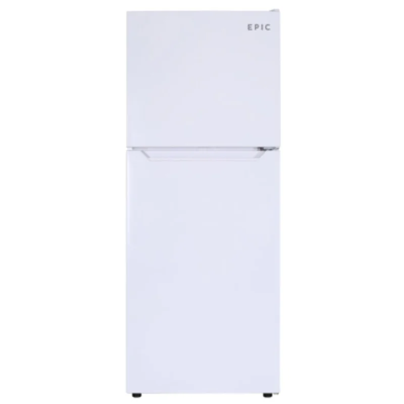 Epic - 23.5 Inch 12 cu. ft Top Mount Refrigerator in White - EFF123W White