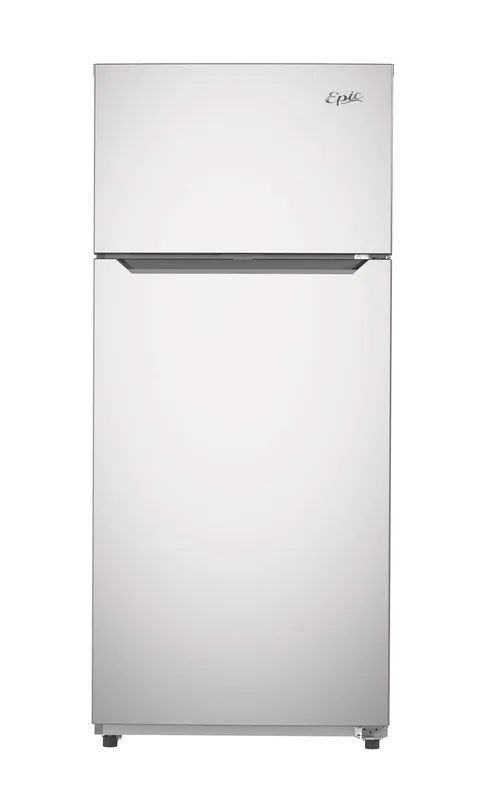 Epic - 29.69 Inch 20.2 cu. ft Top Mount Refrigerator in Stainless - EFF202SS Stainless