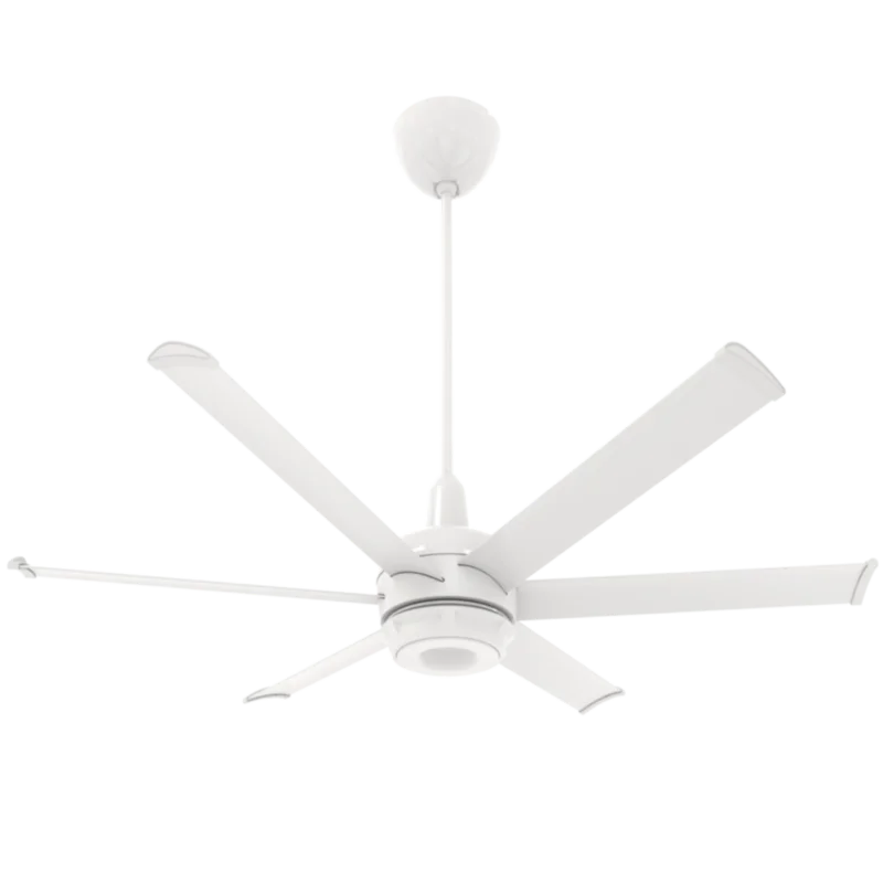 ES6 Indoor/Outdoor Ceiling Fan, 60", White