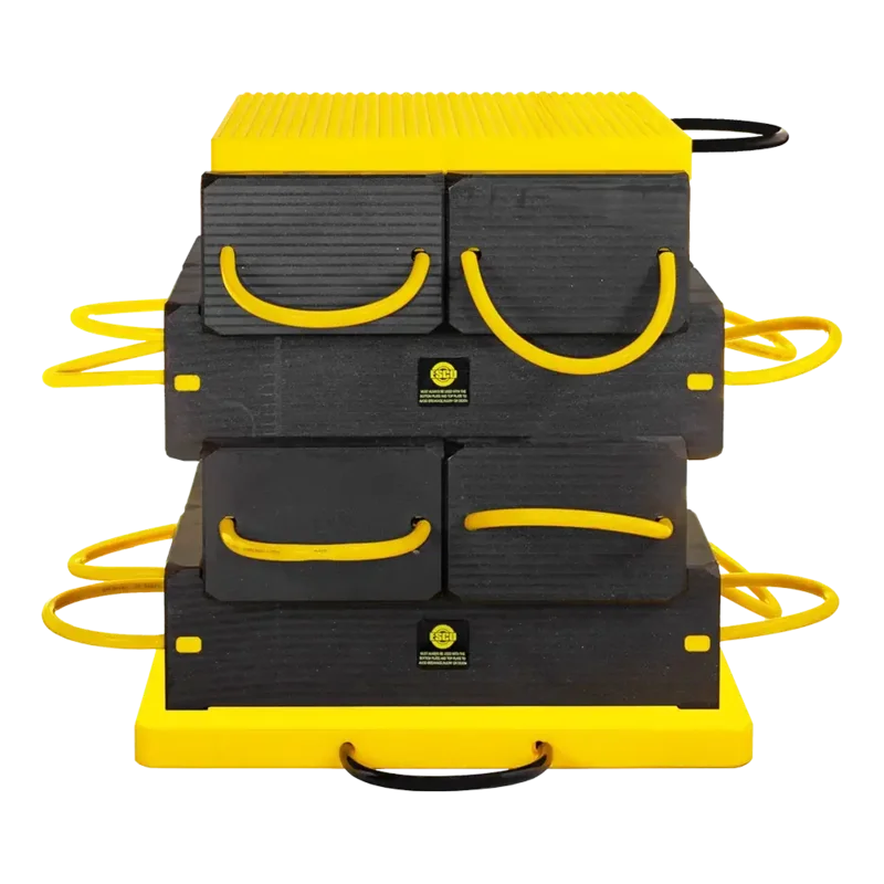 Esco 10-pcs CribLok Cribbing System w/ Plates, 23" Max Height - 12536