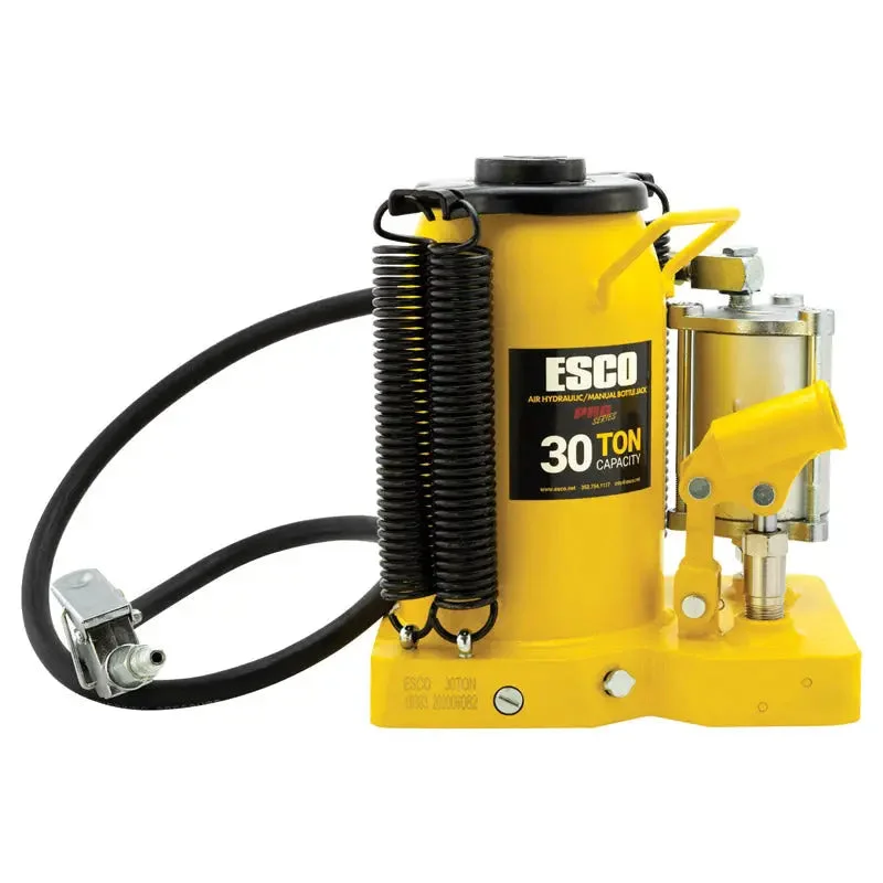 Esco 10383 Pro Series 30 Ton Air Hydraulic Bottle Jack