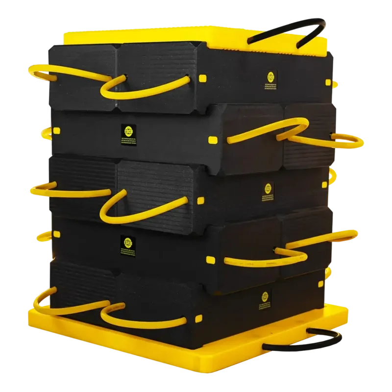 Esco 12-pcs CribLok Cribbing System w/ Plates, 28" Max Height - 12537