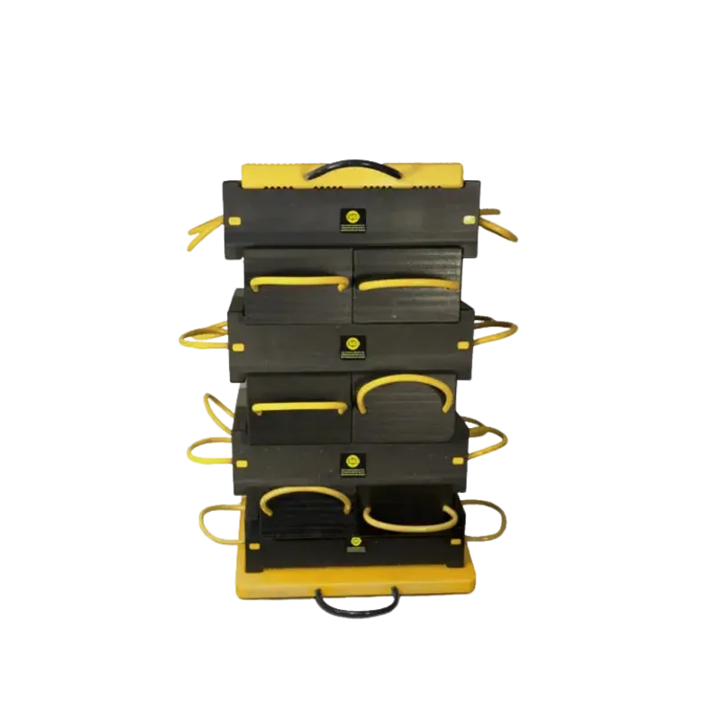 Esco 14-pcs Cribbing System w/ Stability Plates, 33" Max Height - 12531