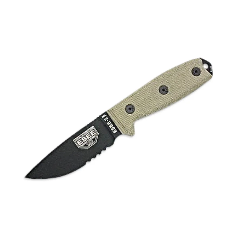 ESEE 3MIL-S - Serrated Edge