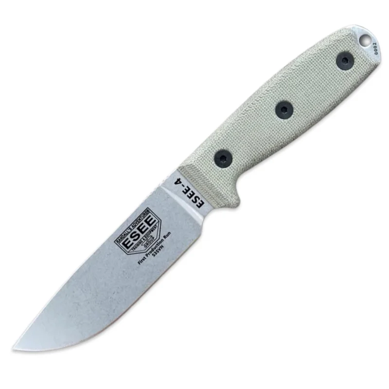 ESEE 4P35V - Micarta Handle S35VN Blade w/ Black Sheath