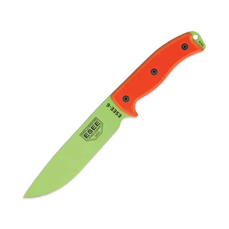 ESEE 6 - Plain Edge Venom Green Blade